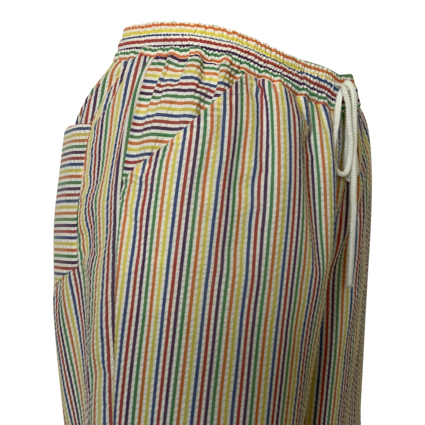 High Kick Clothing Seersucker Drawstring Pants (Unisex)