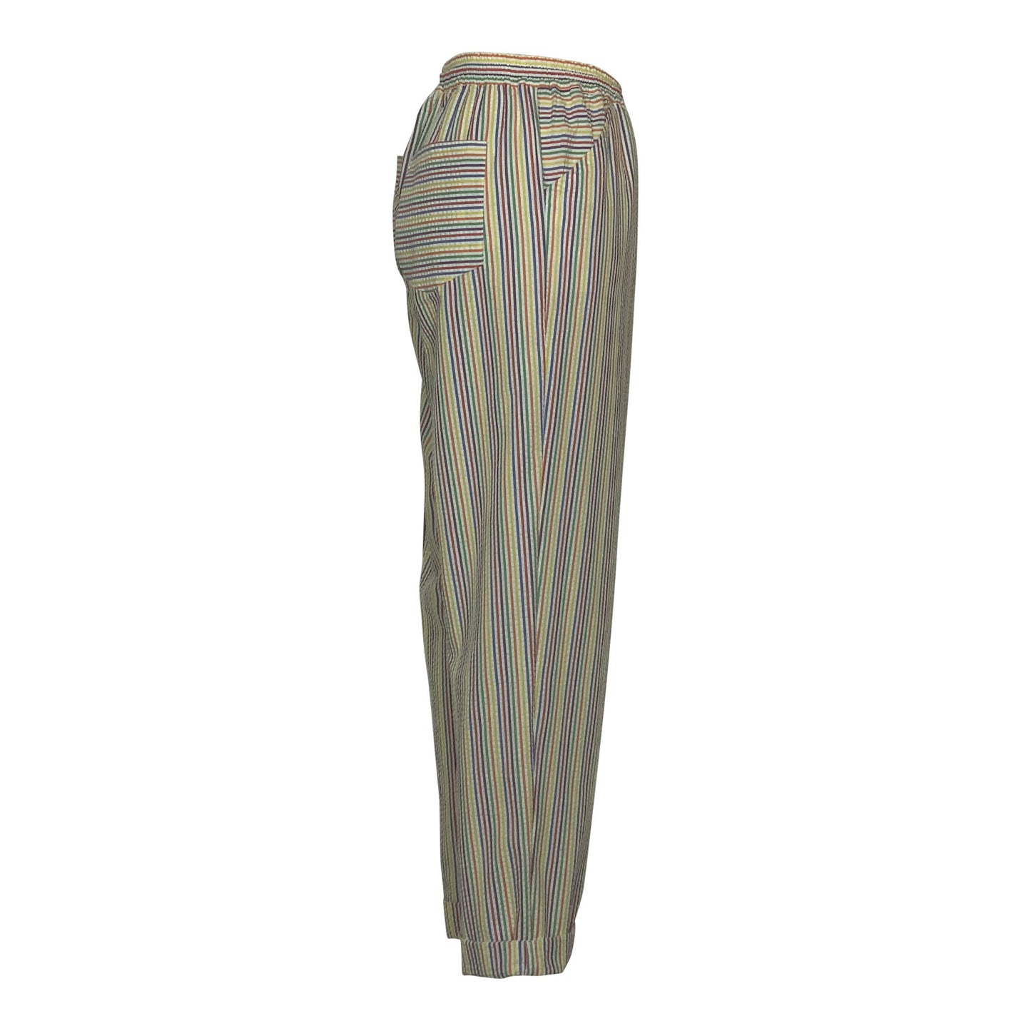 High Kick Clothing Seersucker Drawstring Pants (Unisex)